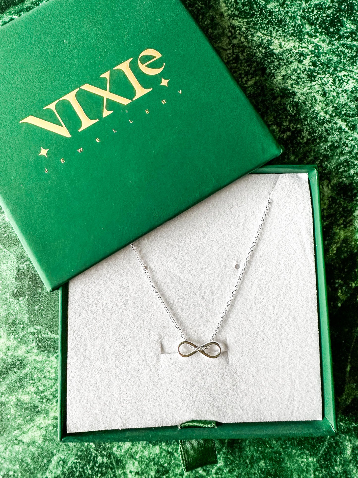 Infinity Loop Sterling Silver 18" Necklace | Delicate Style Necklace